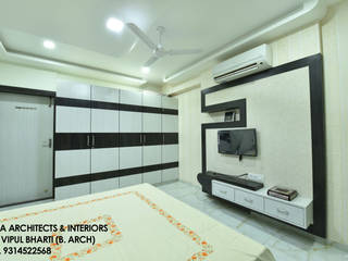 M.M Mehta Ji , MAA ARCHITECTS & INTERIOR DESIGNERS MAA ARCHITECTS & INTERIOR DESIGNERS Modern style bedroom