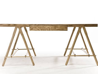 Desks and shelves, Egg Designs CC Egg Designs CC Espacios comerciales Madera Acabado en madera