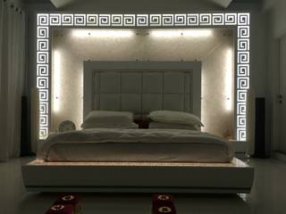 Interior Work of bedroom for Mr. Aryan Nagpal, SA Architects SA Architects Modern style bedroom Wood Wood effect