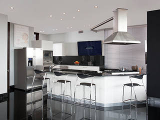 Cocina Armony - Proyecto terminado Atelier Casa ATELIER CASA S.A.S Cocinas de estilo moderno