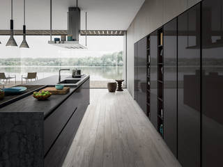 COCINAS ARMONY CUCINE, ATELIER CASA S.A.S ATELIER CASA S.A.S مطبخ