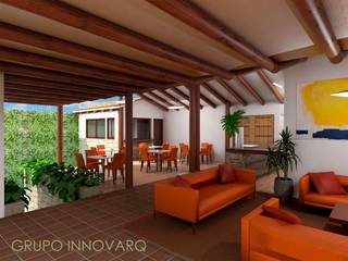 PROYECTOS GRUPO , Grupo Inovarq Grupo Inovarq Eclectische woonkamers