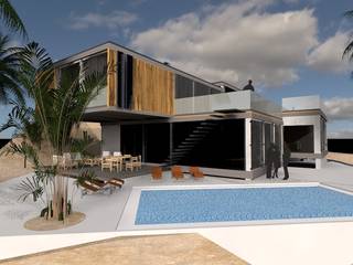 Poseidón, Pucusana, Lima, MG OPENBIM Consulting MG OPENBIM Consulting Modern houses