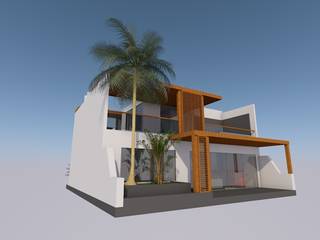 Casa de Playa, San Antonio, Cañete, Lima, MG OPENBIM Consulting MG OPENBIM Consulting Casas modernas