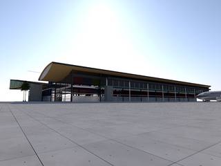 Terminal Aéreo Pucallpa, Perú (Propuesta), MG OPENBIM Consulting MG OPENBIM Consulting Espacios comerciales