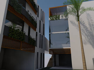 Condominio, La Alameda de La Planicie, La Molina, Lima, MG OPENBIM Consulting MG OPENBIM Consulting Moderne Häuser
