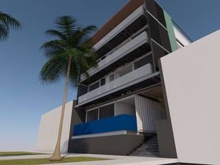 San Bartolo, Lima, MG OPENBIM Consulting MG OPENBIM Consulting 모던스타일 주택