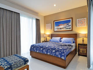 Interior Residential - Lanata 2 Residence, RANAH RANAH Ausgefallene Schlafzimmer Blau