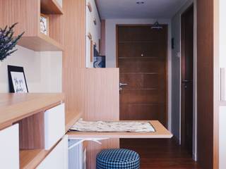Studio Apartment - Margonda Residence 2, RANAH RANAH Ruang Makan Modern Multicolored