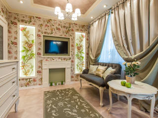 Отпуск на юге Франции, Дизайнер Светлана Юркова Дизайнер Светлана Юркова Classic style living room