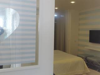 Blue LOve Room, Espaços Únicos - EU InteriorDecor Espaços Únicos - EU InteriorDecor Phòng ngủ phong cách hiện đại