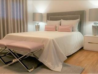 Suite Hotel, Espaços Únicos - EU InteriorDecor Espaços Únicos - EU InteriorDecor Modern style bedroom