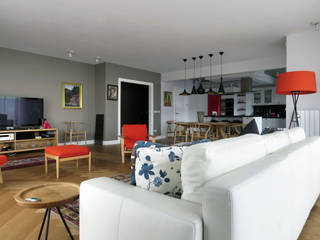 MİM102 GÖKTÜRK, MİMPERA MİMPERA Scandinavian style living room Solid Wood Multicolored