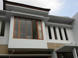 Project Rumah Unit Nuansa Villa Bali Modern di Cinere unit 2, Studio JAJ Studio JAJ Rumah Gaya Skandinavia