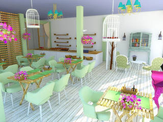 Peynir&Ekmek Kafe, Merve Erenay Sever Mimarlık Merve Erenay Sever Mimarlık Ticari alanlar