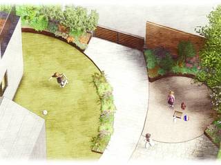 가드닝 프로젝트 - 2016. 은평 한옥마을 K씨 주택, 가든디자인 뜰(garden design 뜰) 가든디자인 뜰(garden design 뜰) Asian style garden