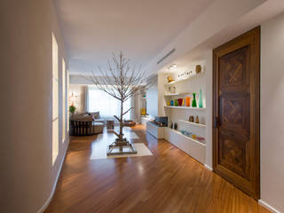 Villaggio Azzurro, Archifacturing Archifacturing Modern living room Wood Wood effect