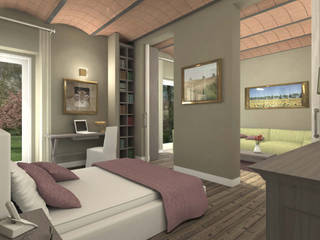 Uccellina, Studio Prodomo Studio Prodomo Country style bedroom