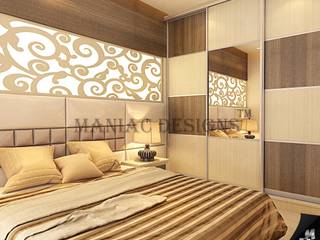 Bedroom Interior project, Maniac Designs Maniac Designs ห้องนอน