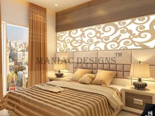 Bedroom Interior project, Maniac Designs Maniac Designs Quartos modernos