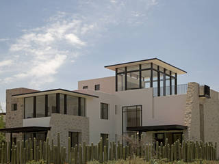 Casa Ventanas SMA, Boué Arquitectos Boué Arquitectos Nowoczesne domy