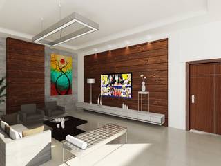interiorismo, A2 ARQUITECTOS A2 ARQUITECTOS 모던스타일 미디어 룸