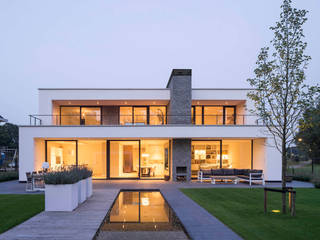 Villa in Teteringen, Broos de Bruijn architecten Broos de Bruijn architecten Casas modernas: Ideas, imágenes y decoración