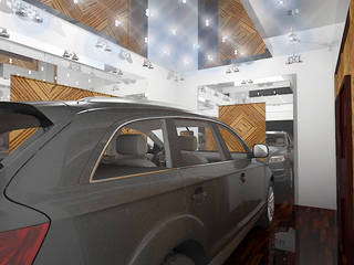 Car Polishing workshop, Gurooji Designs Gurooji Designs Commercial spaces