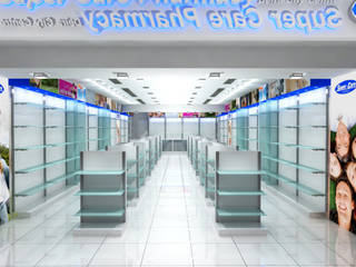 Super Care Pharmacy, Gurooji Designs Gurooji Designs Commercial spaces
