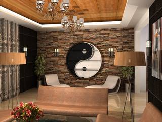 Shakib Villa Interior, Gurooji Designs Gurooji Designs Classic style living room