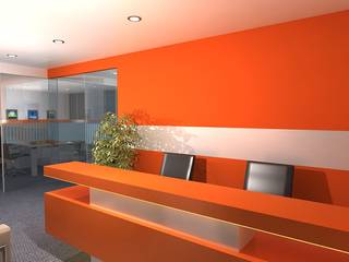 Office Design for Robin singh, Gurooji Designs Gurooji Designs Commercial spaces