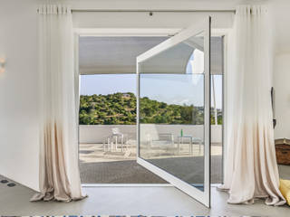 Casa dosTerraços, dacruzphoto dacruzphoto Modern windows & doors Aluminium/Zinc