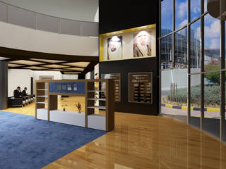 IAT Entrance Lobby, Gurooji Designs Gurooji Designs Commercial spaces