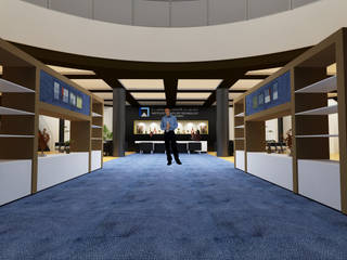 IAT Entrance Lobby, Gurooji Designs Gurooji Designs Gewerbeflächen
