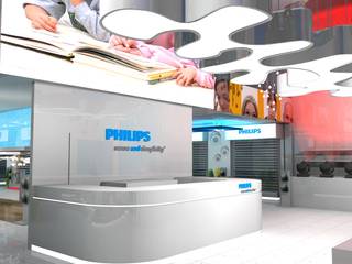 Philips Showroom Jeddah, Gurooji Designs Gurooji Designs Commercial spaces