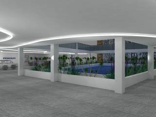Peugeot Service station - SZR, Gurooji Designs Gurooji Designs Gewerbeflächen