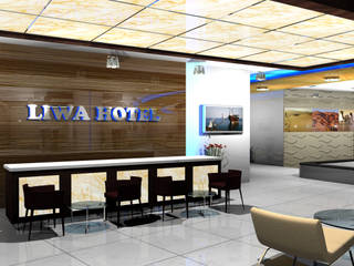 Liwa Hotel, Gurooji Designs Gurooji Designs Commercial spaces