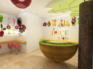 Juice Club, Gurooji Designs Gurooji Designs Commercial spaces