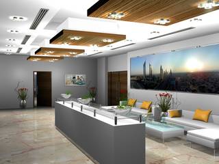 Dubai Allied Digital Media Office, Gurooji Designs Gurooji Designs Gewerbeflächen