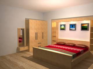 Crystal Furniture, Gurooji Designs Gurooji Designs Asian style bedroom