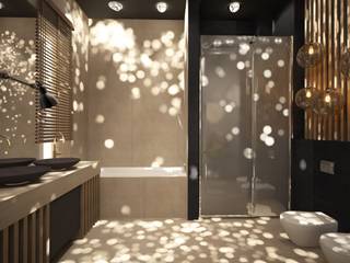 Vesconti_473 кв.м (с дизайн-проектом), Vesco Construction Vesco Construction Modern Bathroom