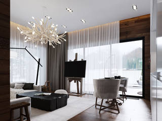 Arredamento Soft, MD WORK SRL MD WORK SRL Living roomSide tables & trays Solid Wood Black