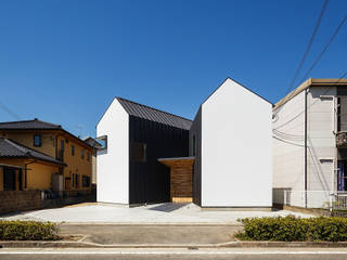 haus-duo, 一級建築士事務所haus 一級建築士事務所haus Scandinavian style houses Iron/Steel