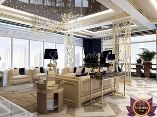 ​ Penthouse design Dubai by Katrina Antonovich, Luxury Antonovich Design Luxury Antonovich Design Modern Living Room