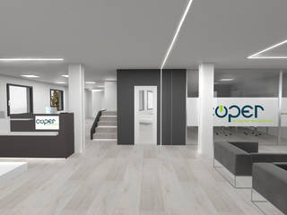 UFFICIO DIREZIONALE, Giemmecontract srl. Giemmecontract srl. Minimalist study/office