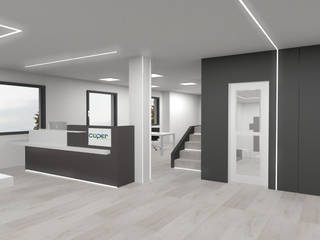 UFFICIO DIREZIONALE, Giemmecontract srl. Giemmecontract srl. Studio minimalista