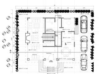 planos arquitectónicos (planta baja) Calapiz Arq