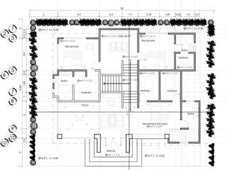 planos arquitectónicos (primer nivel) Calapiz Arq