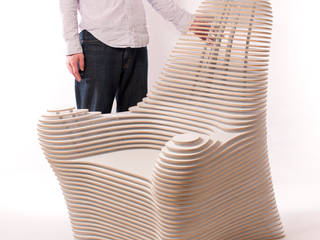 Shading Chair, SPACE ORCHESTRA（スペースオーケストラ） SPACE ORCHESTRA（スペースオーケストラ） Salones de estilo ecléctico