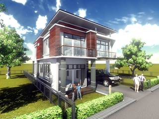 เรียบง่าย modern, FULL HOUSE Design FULL HOUSE Design